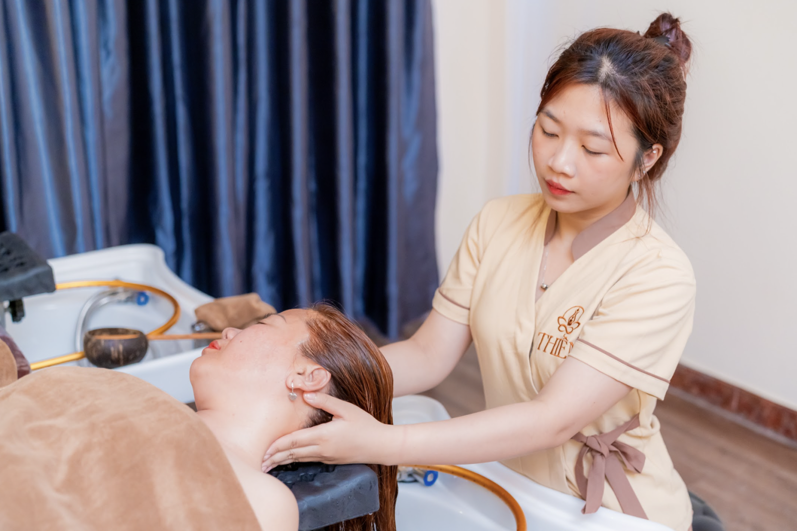 Thiền Spa Quận 5 gội đầu dưỡng sinh không gian thiền tịnh TPHCM