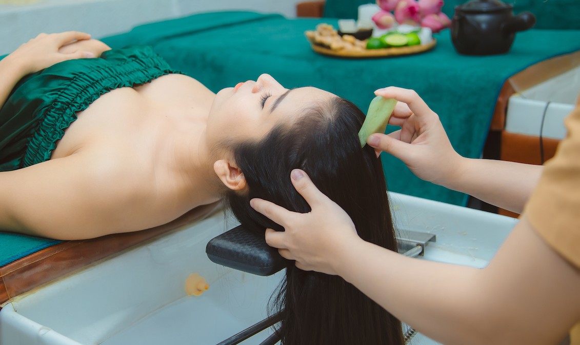 Gội đầu dưỡng sinh thư giãn tại Bliss Spa &amp; Shampoo Đà Nẵng