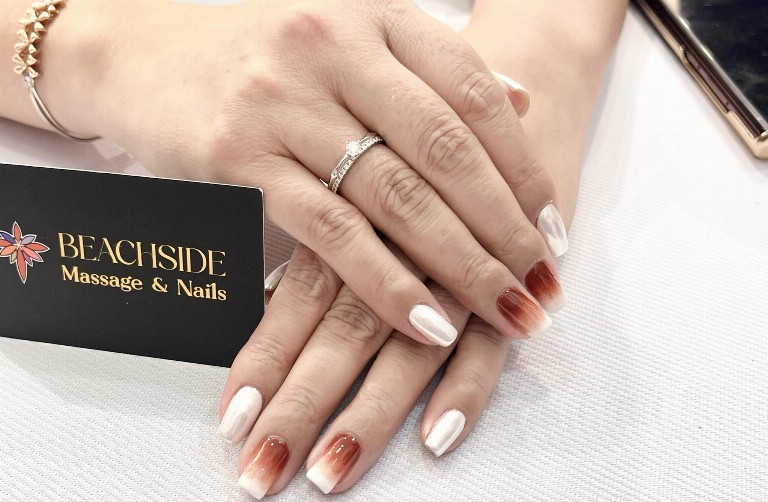 Beach Side Nails Ngũ Hành Sơn Đà Nẵng tiệm nail gần biển Mỹ Khê nail art khách quốc tế