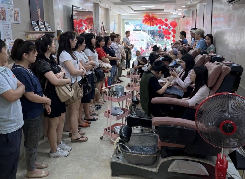 Ka Ka Nails Salon Beauty Spa Hùng Vương Thanh Khê Đà Nẵng nail art sáng tạo uy tín